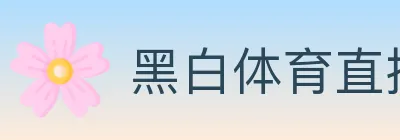 黑白体育直播 Logo